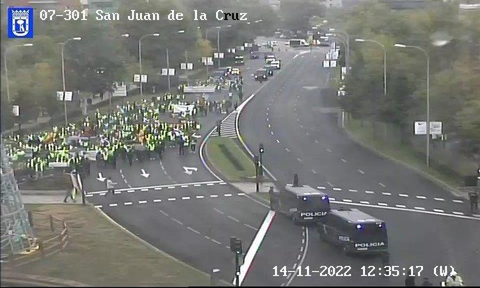 Foto: Cámaras de Tráfico del Ayuntamiento de Madrid.