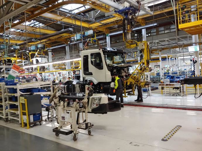 Blainville fabrica el primer millar de camiones eléctricos de Renault Trucks