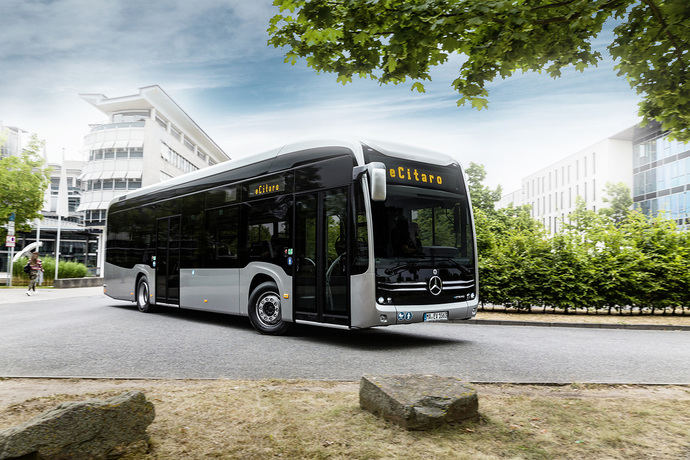Daimler Buses presenta su eCitaro y los servicios digitales