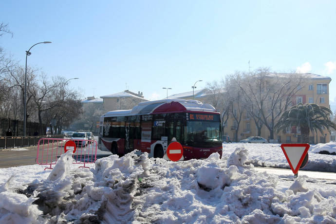 Toledo se afana en recuperar la normalidad después del temporal