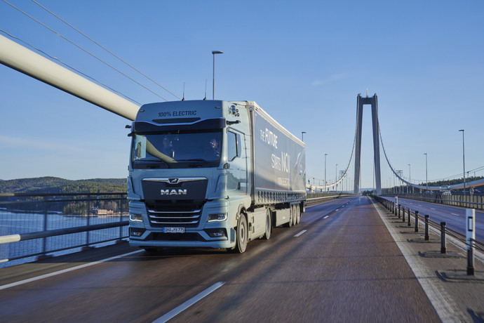 MAN eTruck: Más de 500.000 km recorridos con cero emisiones