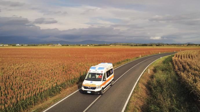 Seguridad y tecnología de vanguardia en cada ambulancia Man Tge
