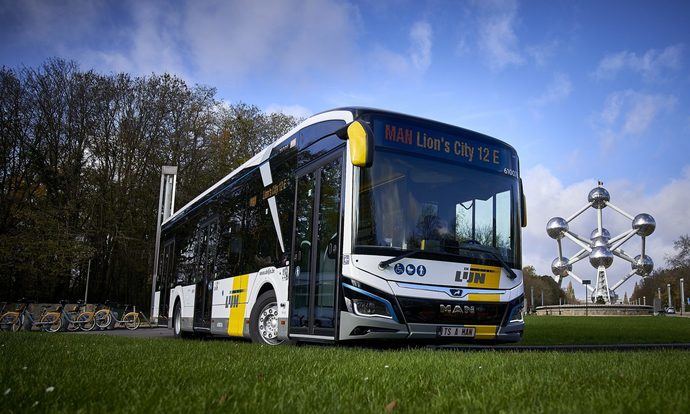En Bélgica ya hay 282 autobuses de emisiones cero activos