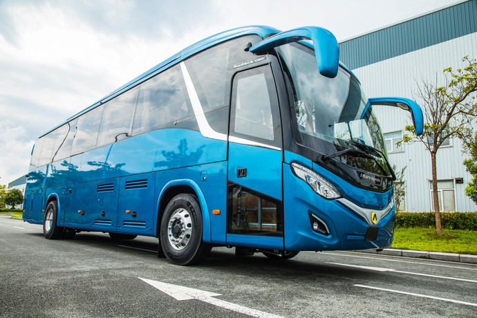 Marcopolo enseña al mundo su bus de hidrógeno