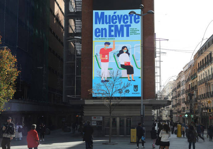 ‘Muévete en EMT’, campaña para fomentar el transporte público