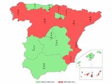 Comparativa de fallecidos respecto al verano de 2017.