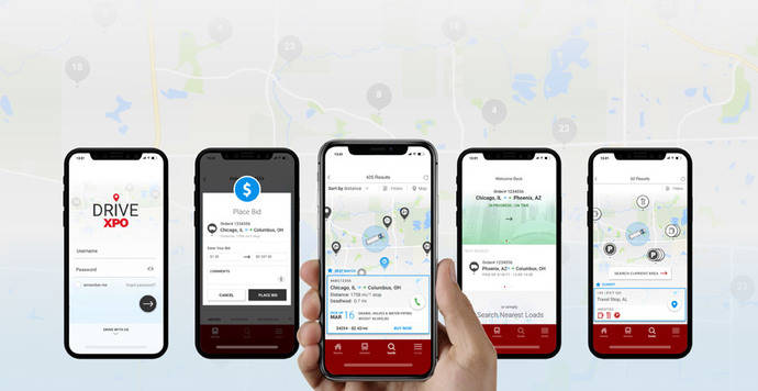 XPO Logistics lanza su tecnología móvil Drive XPO en Europa