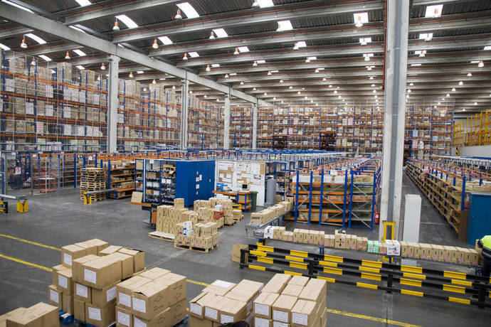 El sector logístico cerró el semestre con una contratación de casi 1.000.000 m2