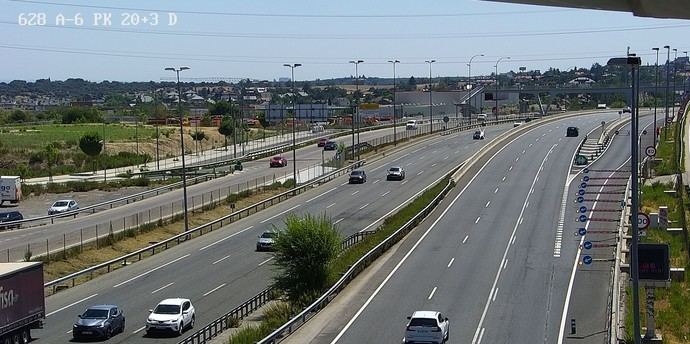 La DGT anuncia una prolongación en los cortes por obras en la A-6