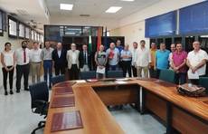 Firma del convenio colectivo en Sevilla.