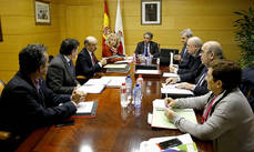 Imagen de una reunión del Consejo de Cantabria.