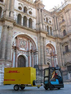 DHL Málaga.