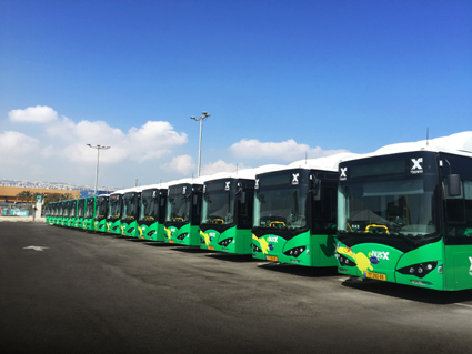 Israel compra 12 autobuses eléctricos de BYD