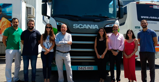 Gasnam se interesa por la oferta de gas de Scania y visita sus instalaciones