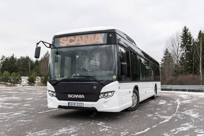 Scania comienza las pruebas de los autobuses de batería eléctrica