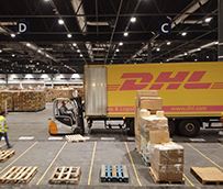 DHL traslada 332 toneladas de material sanitario a Ifema