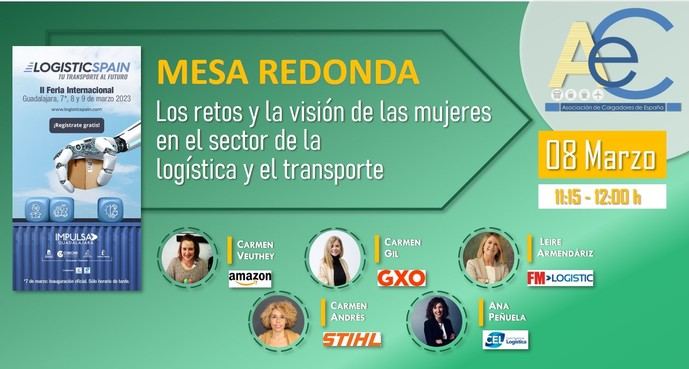 ACE colabora en la segunda edición de la 'Feria Logistics Spain' del próximo mes