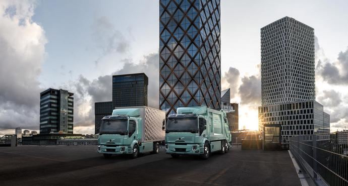 Volvo Trucks actualiza su gama de eléctricos para la ciudad
