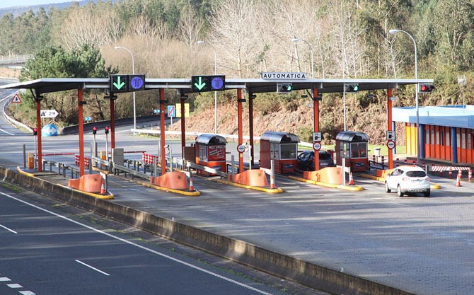 El transporte gallego contra la extención de los peajes a las autovías