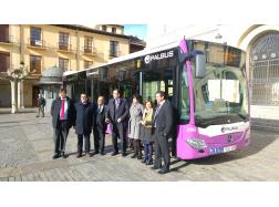 El servicio de transporte público de Palencia valorado con un notable alto por usuarios
