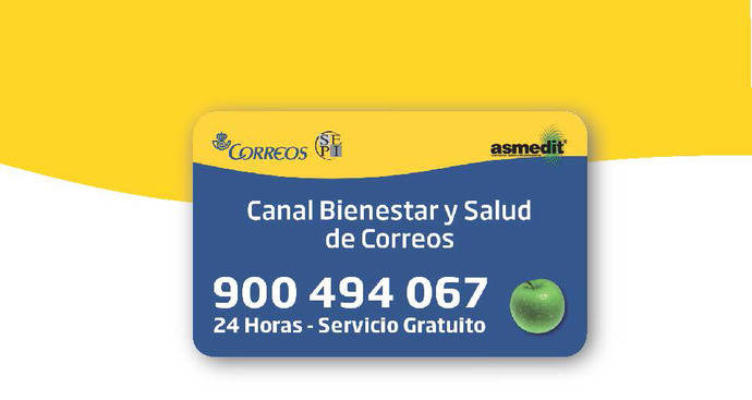 Correos obtiene una buena nota en la certificación de 'Empresa Saludable'