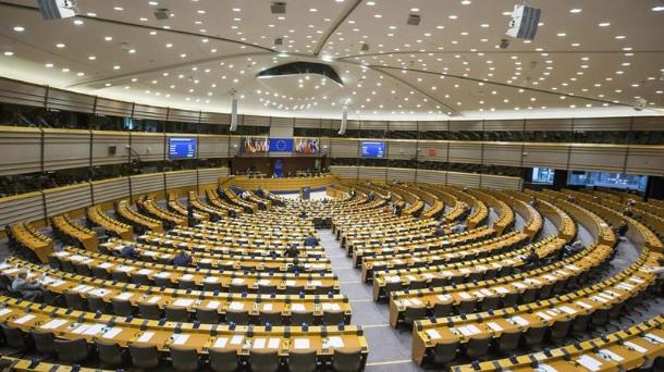 Interior del Parlamento Europeo.