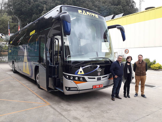 Autocares Canito incorpora una K410EB de Scania a su flota