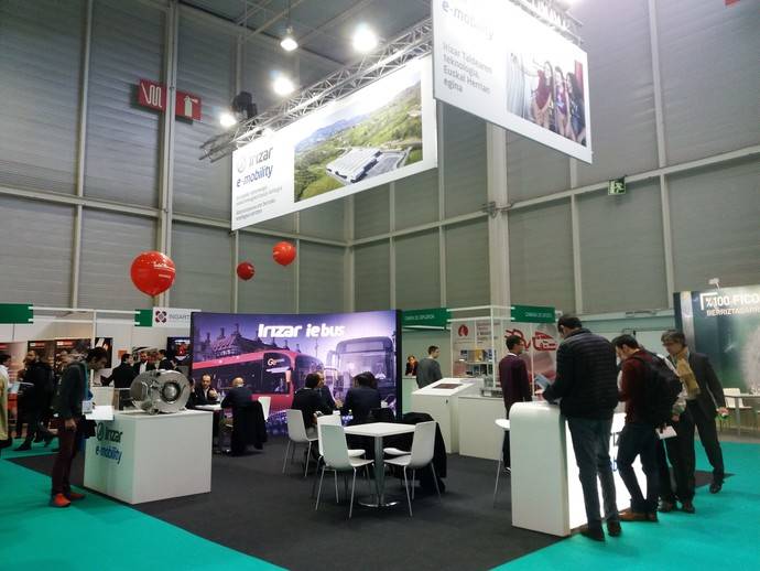 Stand de Irizar en la feria Go-Mobility.