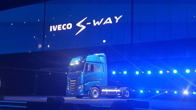 Iveco presenta el S-Way, su apuesta para la larga distancia en la próxima década