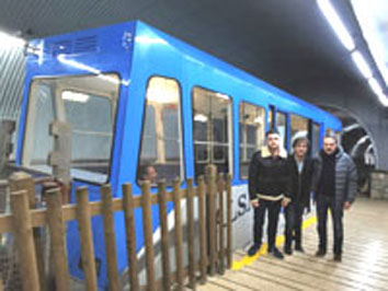 El servicio del funicular de Bulnes (Asturias) se suspenderá los días 12, 13 y 14 de diciembre, por los trabajos de inspección integral