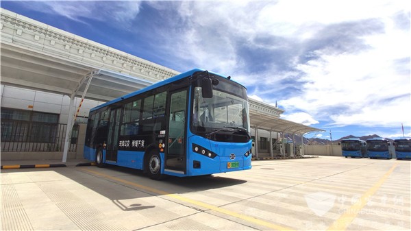 70 urbanos eléctricos BYD B8 comienzan a operar en Shigatse, Tíbet