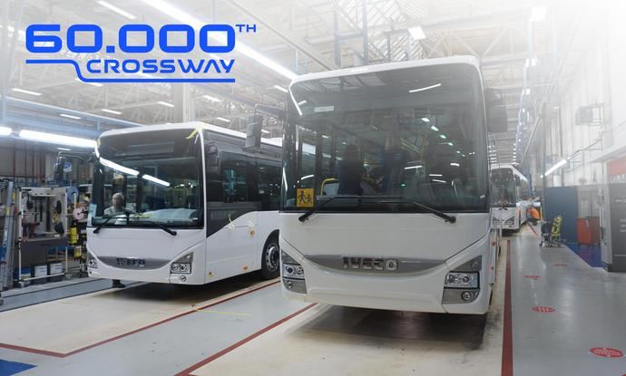 El Crossway de Iveco bate un récord con 60.000 unidades producidas