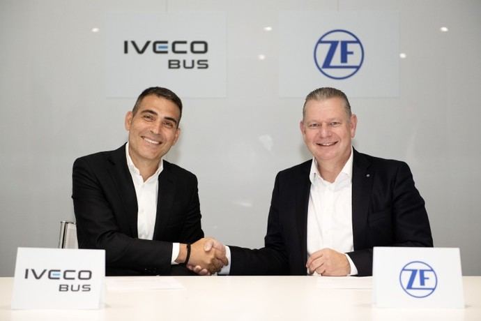 Iveco Bus y ZF colaboran para el desarrollo de tecnología sostenible