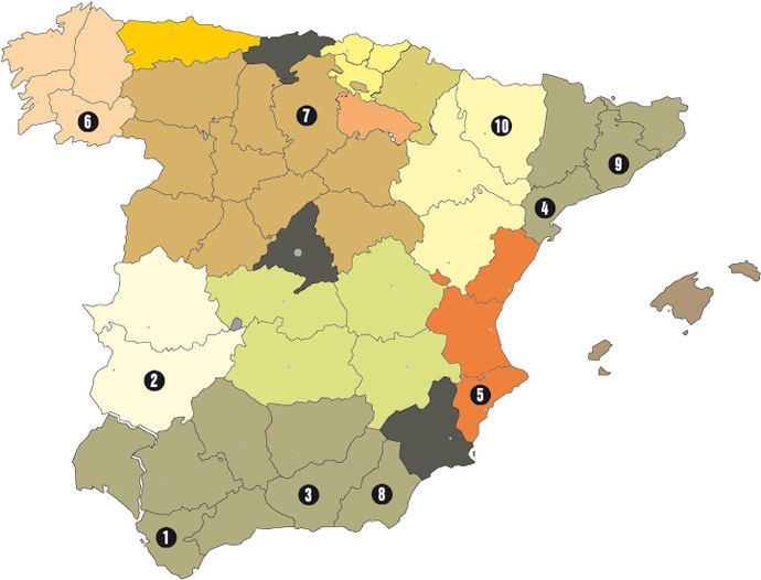 Sigue bajando el precio en las estaciones nacionales