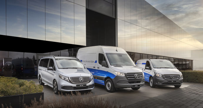 Mercedes-Benz Vans aumenta las entregas de eVans un +133%