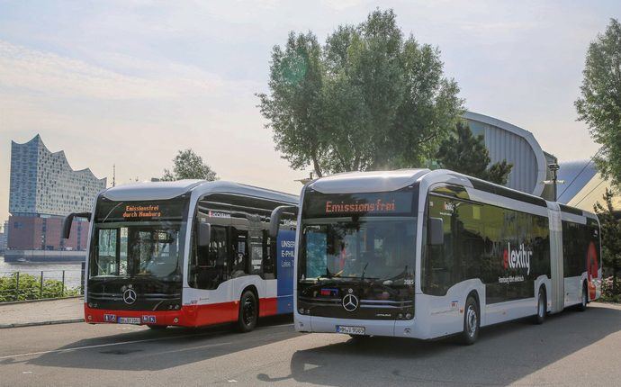 Doble eCitaro G entrega 70 vehículos rumbo a la ciudad de Hamburgo