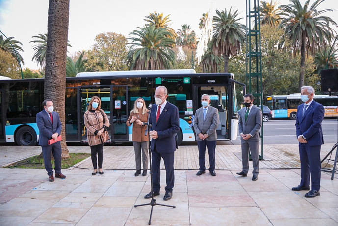 Nuevo sistema de pago a bordo en la EMT de Málaga