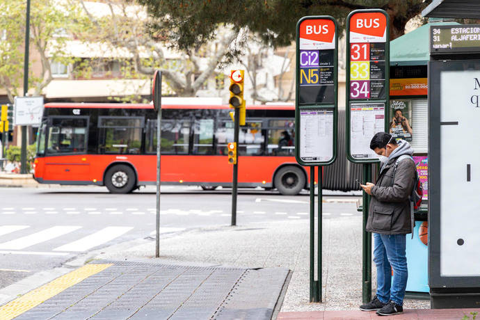 Zaragoza se esfuerza para cumplir los aforos regionales