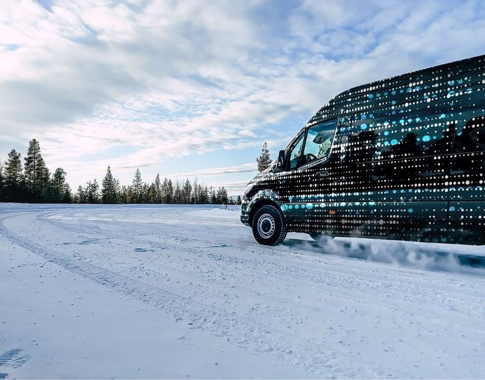 El nuevo eSprinter, listo para la acción incluso en condiciones extremas