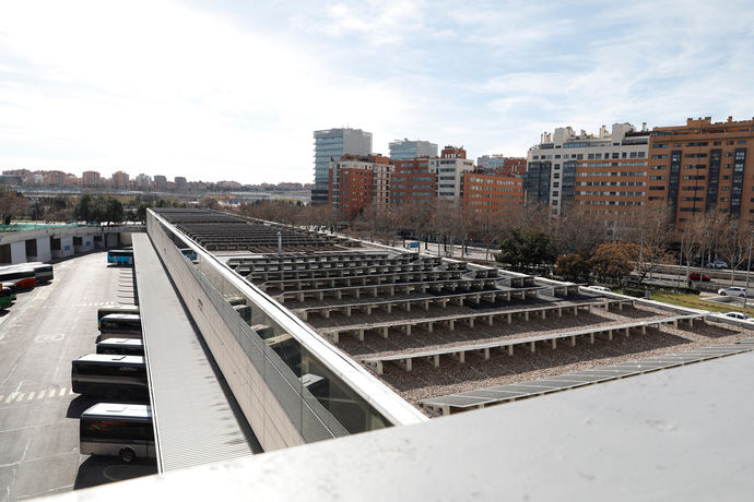 Energía para autoconsumo en la Estación Sur de Madrid