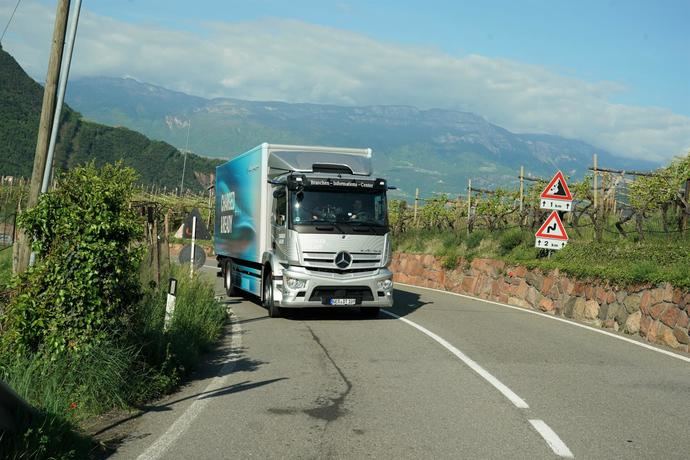 El Mercedes-Benz eActros culmina su gira de lanzamiento por Europa