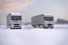 El eActros 600 de Mercedes completa con éxito sus pruebas en Finlandia