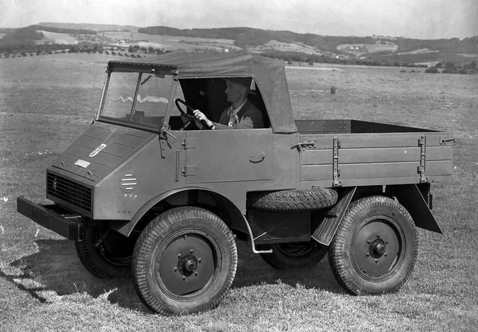 Daimler celebra los 75 años de la primera entrega del modelo Unimog