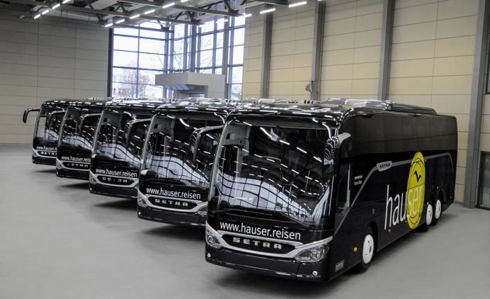 Setra suministra autobuses de última generación a tres empresas alemanas
