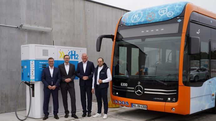 Daimler Buses llega a un acuerdo con H2 Mobility para impulsar el hidrógeno