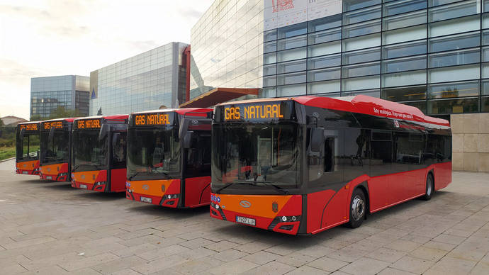 Burgos renueva su flota urbana con gas natural de la mano de Solaris