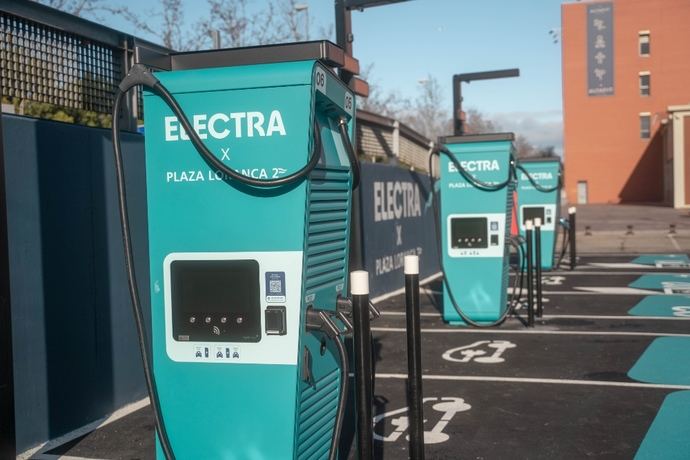 Madrid se prepara para una estación de recarga ultrarrápida con 26 puntos