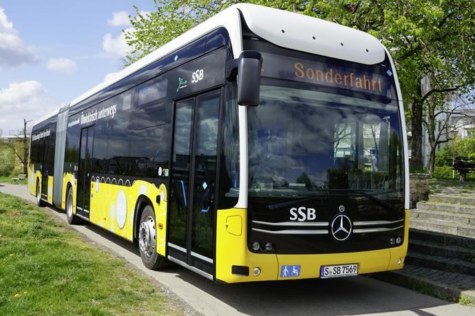 Mercedes-Benz entrega 10 autobuses eCitaro G a la ciudad de Stuttgart