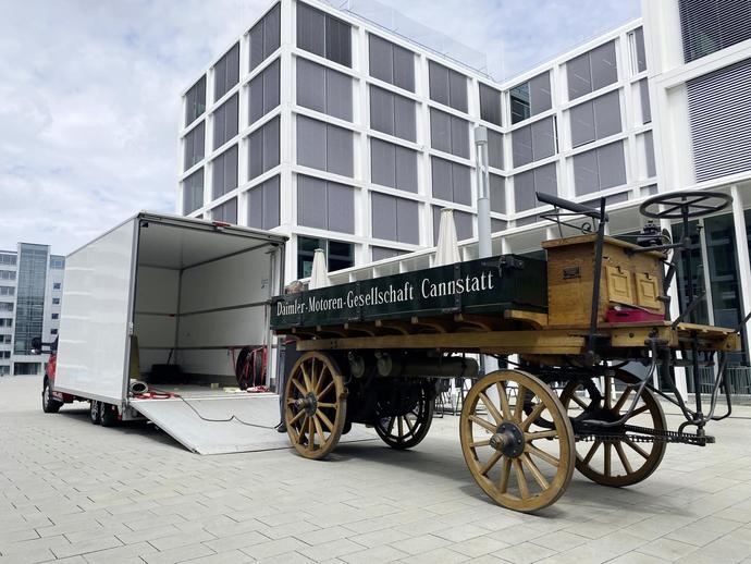 El primer camión de la historia volverá a rodar en su 130º aniversario