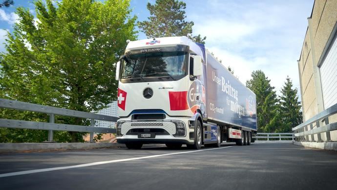 El eActros 600 se consolida como líder europeo en camiones eléctricos